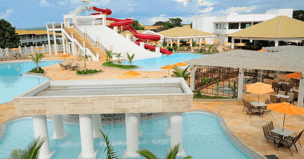 Cafe Ou Cafe E Almoco Lacqua Parque Aquatico 24 Horas Caldas Novas Exterior foto